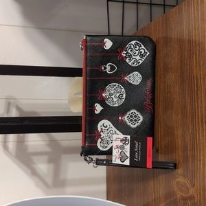 Love, notes wristlet pouch Brighton